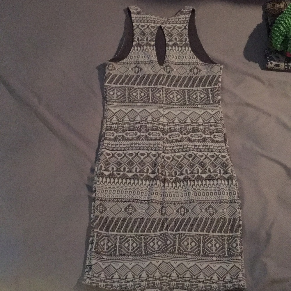 Cute summer dress with hole in back